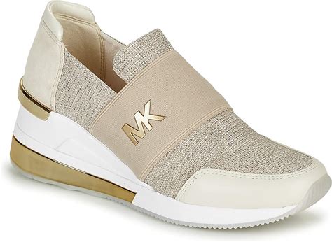 michael kors felix wedge sneakers|Michael Kors felix glitter.